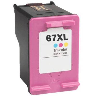 how many pages does hp 67xl cartridge print